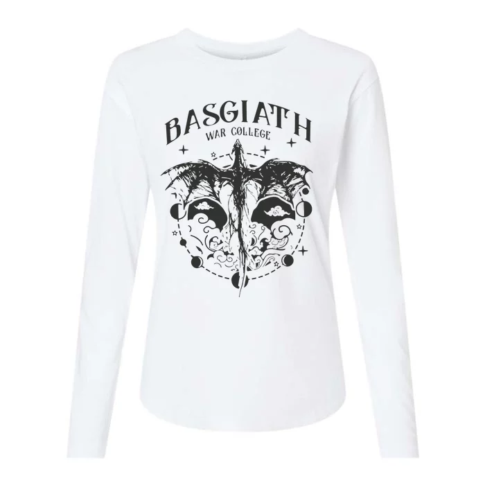 Basgiath War College Womens Cotton Relaxed Long Sleeve T-Shirt