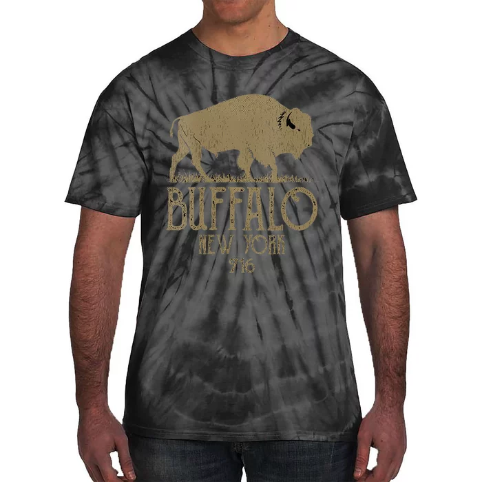 BFLO WNY Clothing Area Code 716 Buffalo New York Tie-Dye T-Shirt