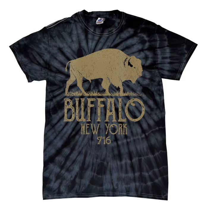 BFLO WNY Clothing Area Code 716 Buffalo New York Tie-Dye T-Shirt