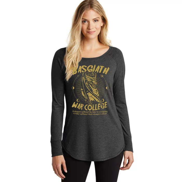 Basgiath War College Fourth Wing Women's Perfect Tri Tunic Long Sleeve Shirt