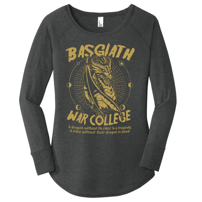 Basgiath War College Fourth Wing Women's Perfect Tri Tunic Long Sleeve Shirt