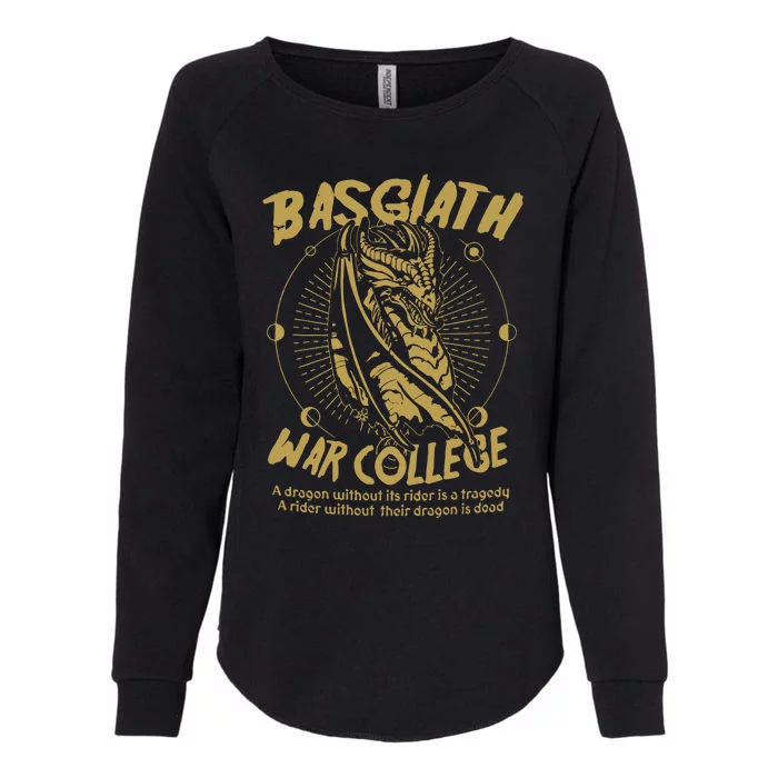 Basgiath War College Fourth Wing Womens California Wash Sweatshirt