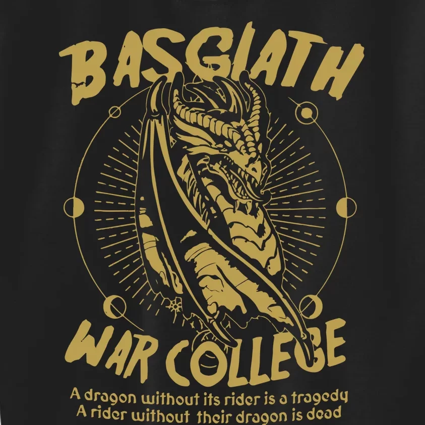 Basgiath War College Fourth Wing Kids Sweatshirt