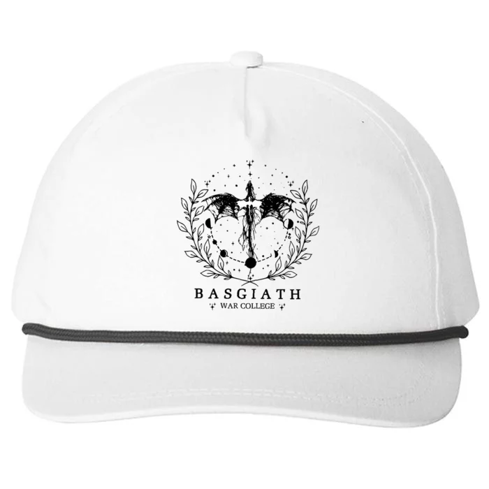 Basgiath War College 2sided Fourth Wing Snapback Five-Panel Rope Hat