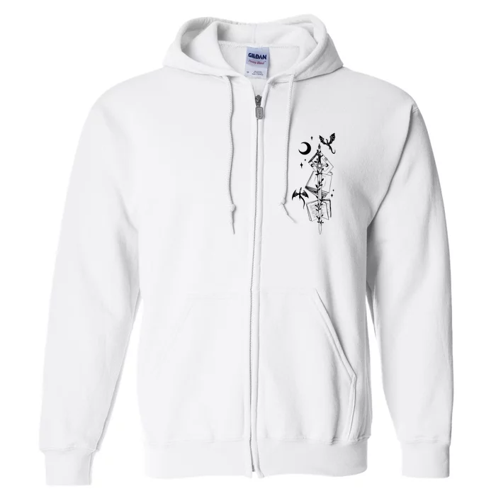 Basgiath War College 2sided Full Zip Hoodie