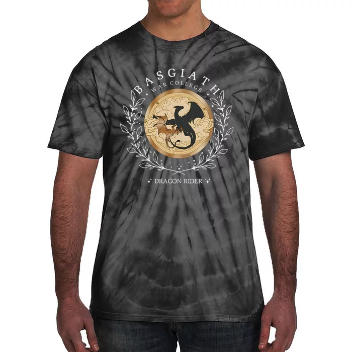 Basgiath War College Fourth Wing Dragon Rider Tie-Dye T-Shirt