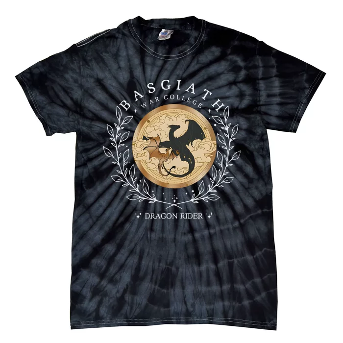 Basgiath War College Fourth Wing Dragon Rider Tie-Dye T-Shirt