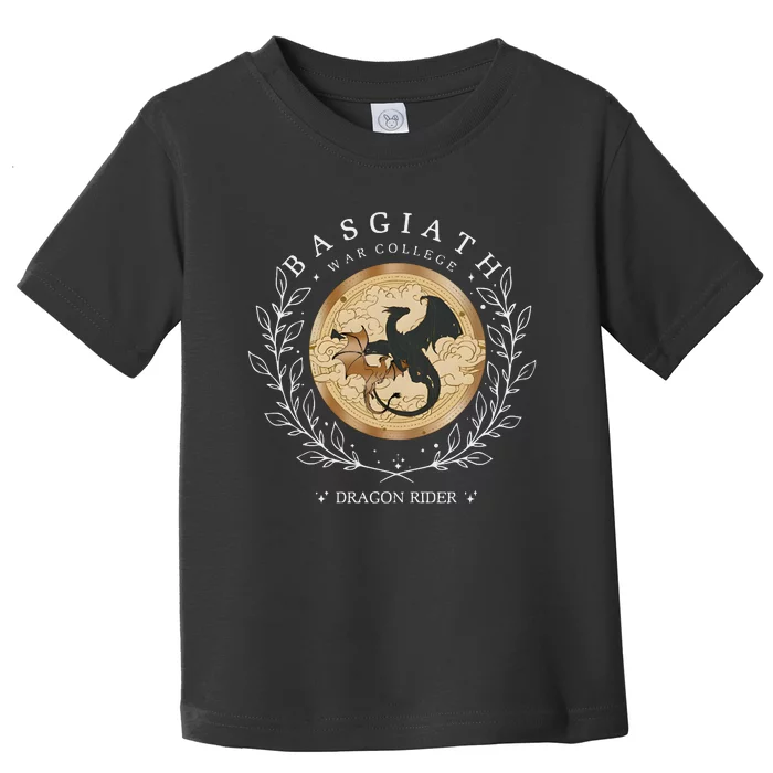 Basgiath War College Fourth Wing Dragon Rider Toddler T-Shirt