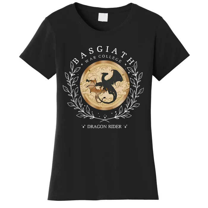 Basgiath War College Fourth Wing Dragon Rider Women's T-Shirt