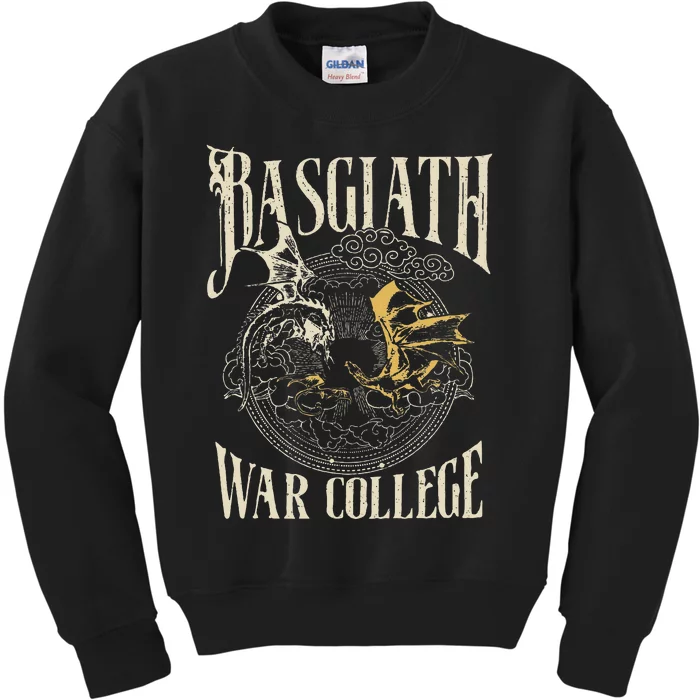 Basgiath War College Dragon Riders Rebecca Fourth Wing Kids Sweatshirt