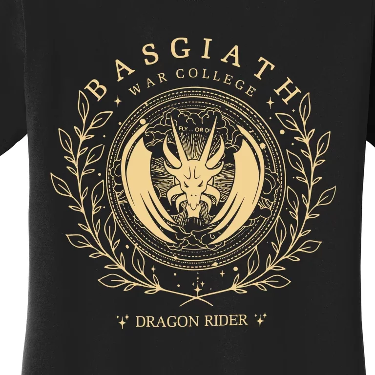 Basgiath War College Dragon Rider Rebecca Yoros Fourth Wing Women's T-Shirt