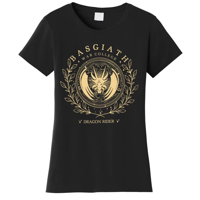 Basgiath War College Dragon Rider Rebecca Yoros Fourth Wing Women's T-Shirt