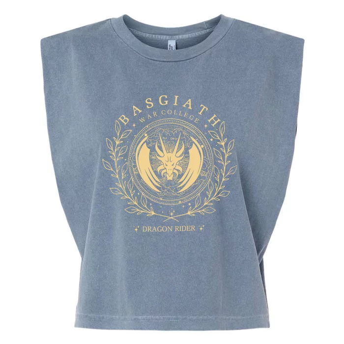 Basgiath War College Dragon Rider Rebecca Yoros Fourth Wing Garment-Dyed Women's Muscle Tee