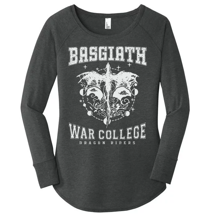 Basgiath War College Dragon Riders Rebecca Fourth Wing Women's Perfect Tri Tunic Long Sleeve Shirt