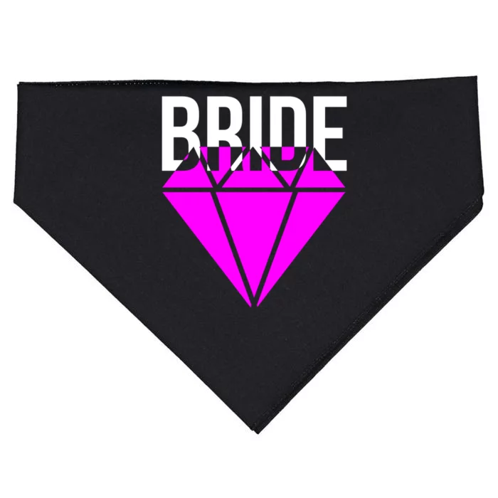 Bride Wedding Cool Gift USA-Made Doggie Bandana