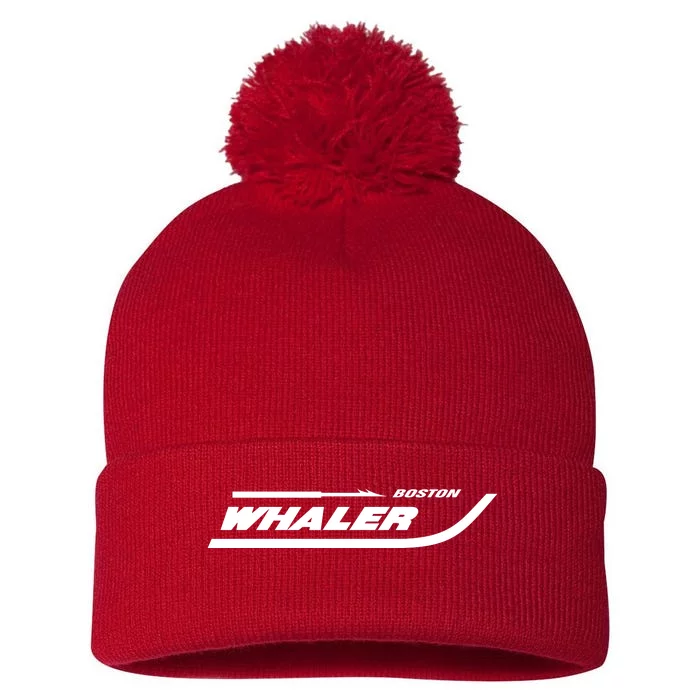 Boston Whaler Cool Boats For Adventure Pom Pom 12in Knit Beanie