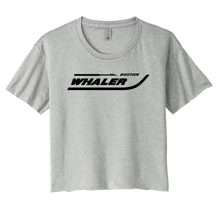 Boston Whaler Cool Boats For Adventure Women's Crop Top Tee