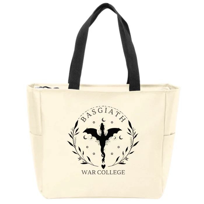 Basgiath War College Dragon Rider Fantasy Book Reader Book Zip Tote Bag