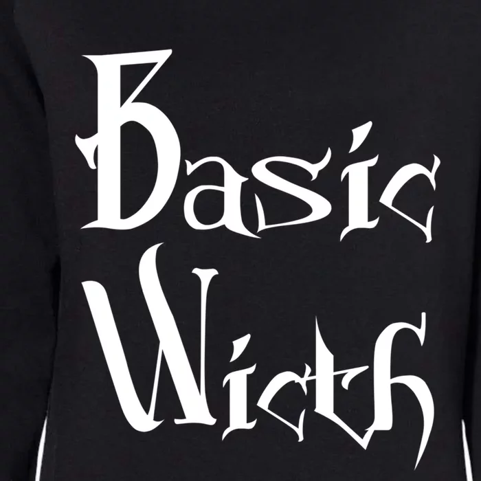 Basic Witch Costume Funny Gift Womens California Wash Sweatshirt