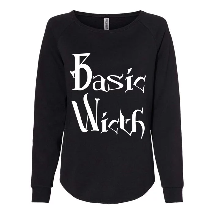 Basic Witch Costume Funny Gift Womens California Wash Sweatshirt