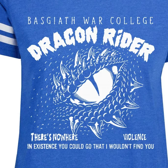 Basquiat War College Dragon Ride Enza Ladies Jersey Football T-Shirt