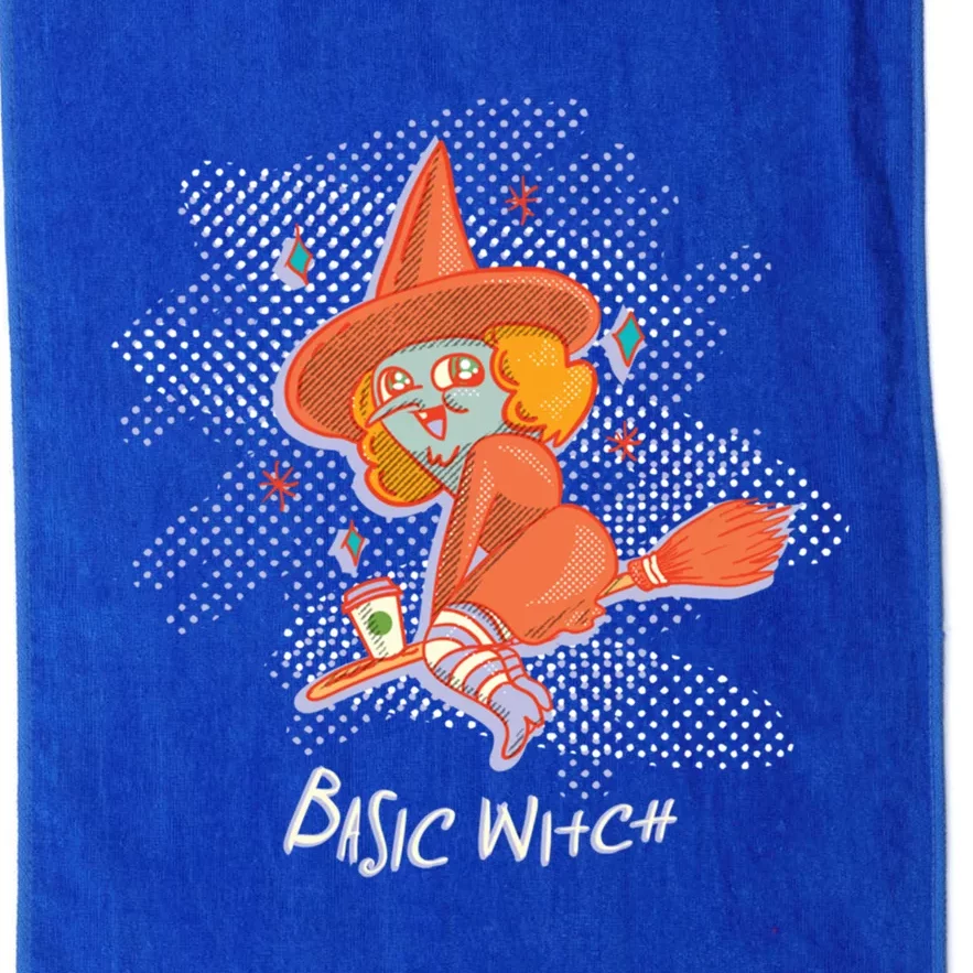 Basic Witch Cute Gift Platinum Collection Golf Towel