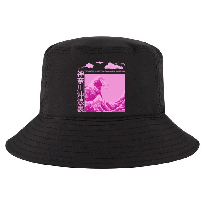 Big Wavy Color Graphic Cool Comfort Performance Bucket Hat