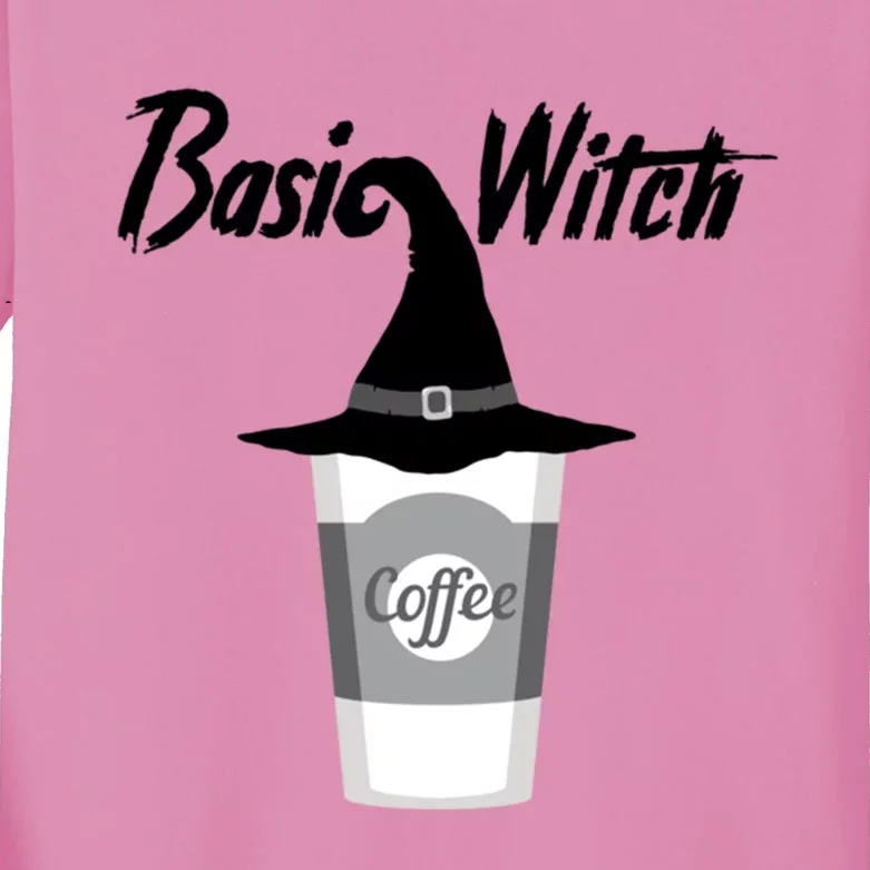 Basic Witch Cool Gift Kids Long Sleeve Shirt