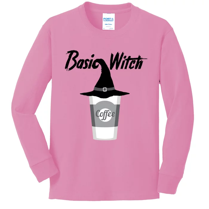 Basic Witch Cool Gift Kids Long Sleeve Shirt