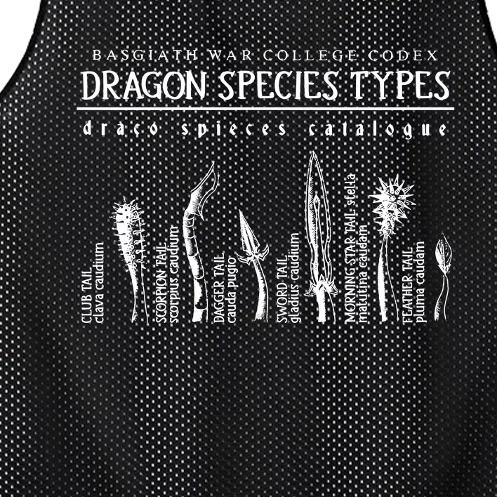 Basgiath War College Mesh Reversible Basketball Jersey Tank