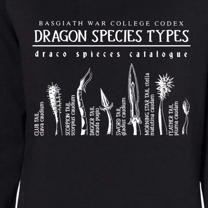 Basgiath War College Womens California Wash Sweatshirt