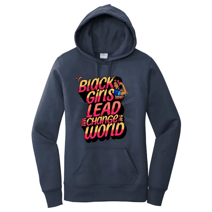 Black Will Change The World Black History Month Great Gift Women's Pullover Hoodie