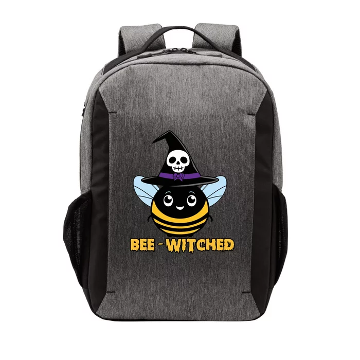 Bee Witched Cute Halloween Bee Wearing Witches Hat Bewitched Vector Backpack