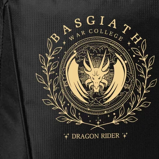 Basgiath War College Dragon Rider Rebecca Yoros Fourth Wing City Backpack