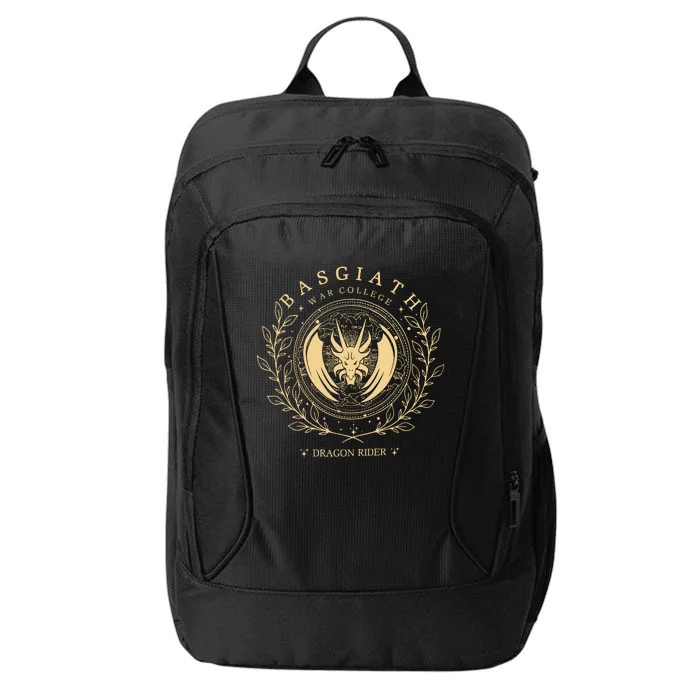 Basgiath War College Dragon Rider Rebecca Yoros Fourth Wing City Backpack