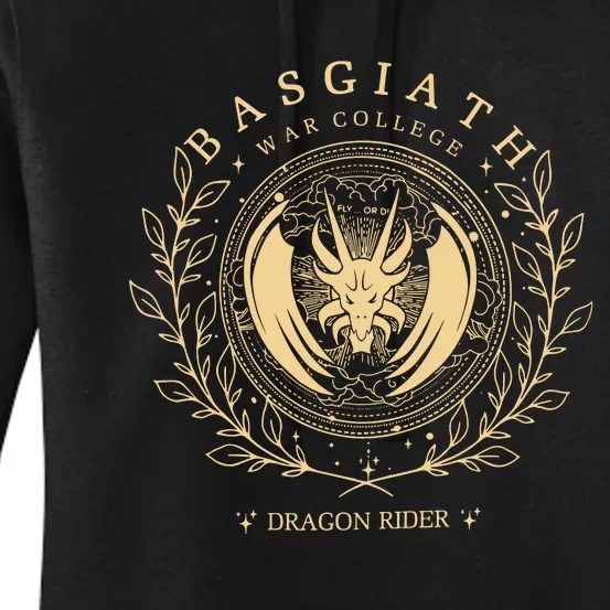 Basgiath War College Dragon Rider Rebecca Yoros Fourth Wing Women's Pullover Hoodie