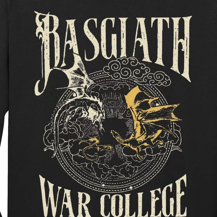 Basgiath War College Dragon Riders Rebecca Fourth Wing Tall Long Sleeve T-Shirt