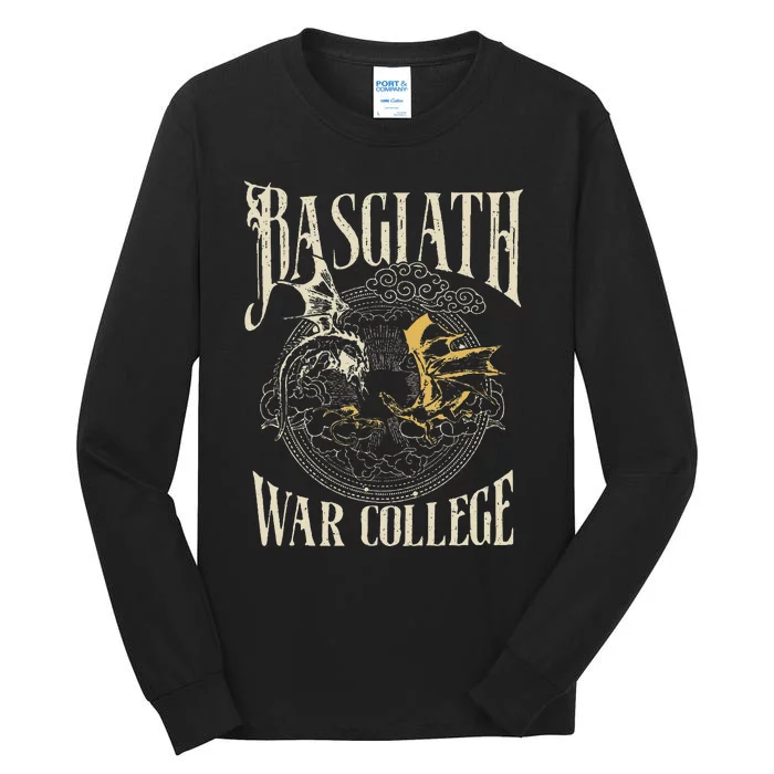 Basgiath War College Dragon Riders Rebecca Fourth Wing Tall Long Sleeve T-Shirt