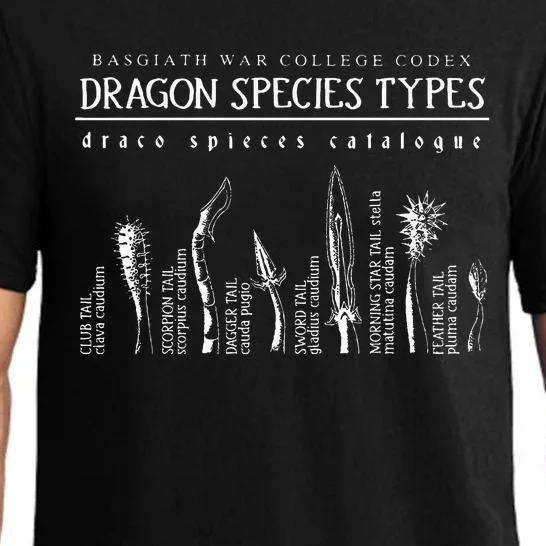 Basgiath War College Codex Gragon Pajama Set