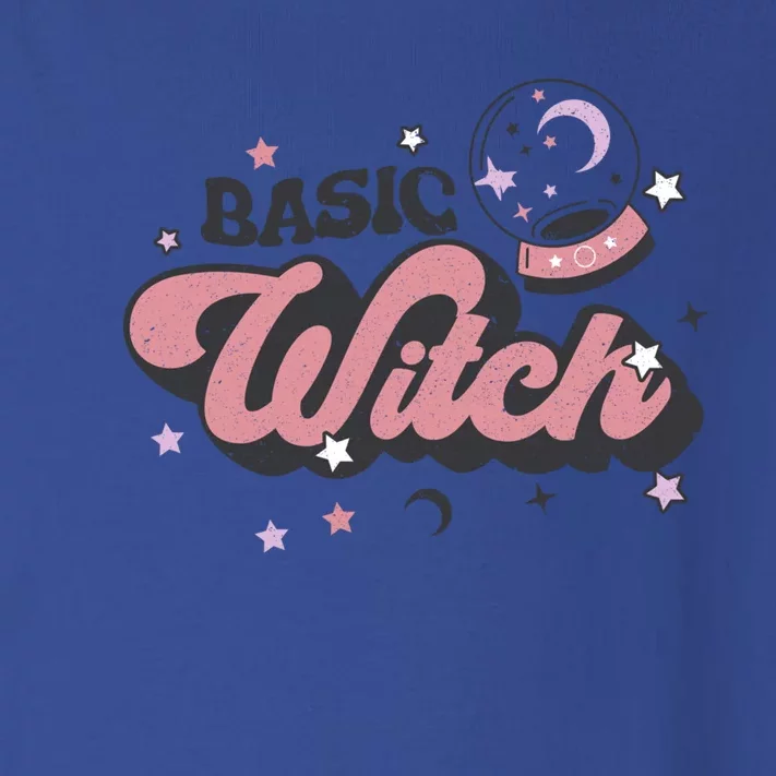 Basic Witch Celestial Mystical Halloween Pun Quote Funny Great Gift Toddler Long Sleeve Shirt