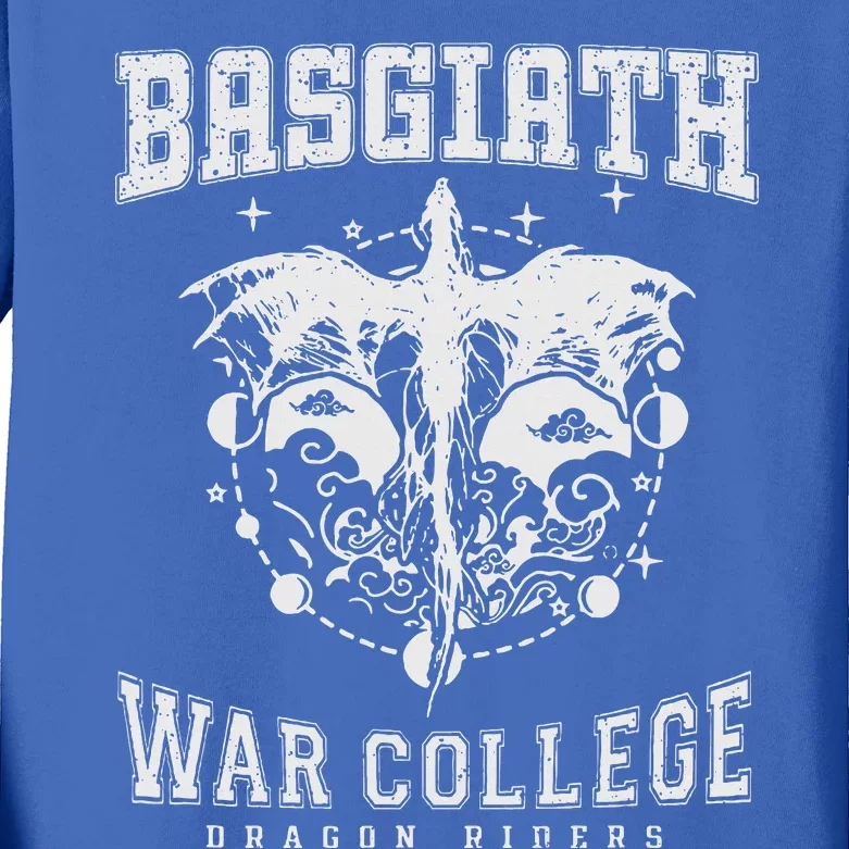 Basgiath War College Dragon Riders Kids Long Sleeve Shirt