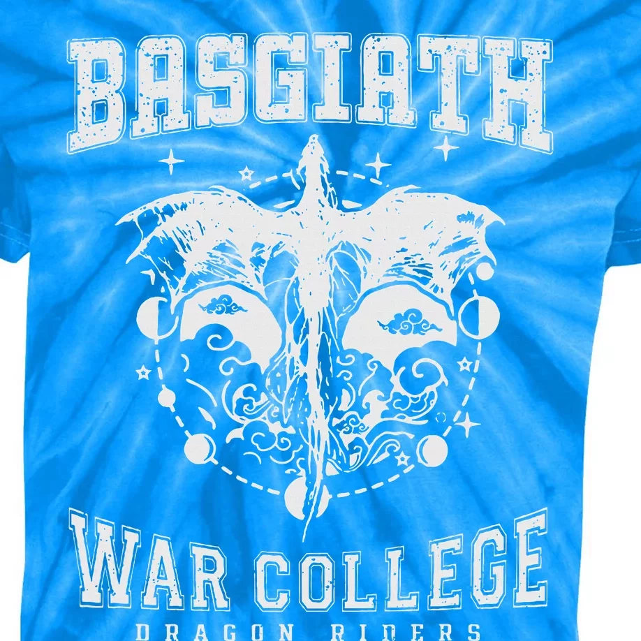 Basgiath War College Dragon Riders Kids Tie-Dye T-Shirt