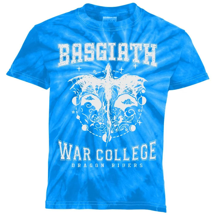 Basgiath War College Dragon Riders Kids Tie-Dye T-Shirt