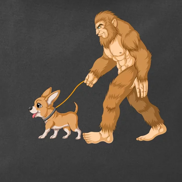 Bigfoot Walk Chihuahua Zip Tote Bag