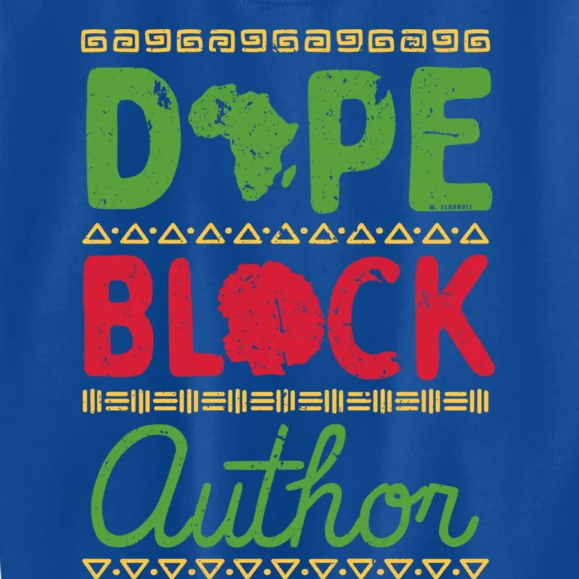 Black Writers Dope Black Author Gift Kids Sweatshirt