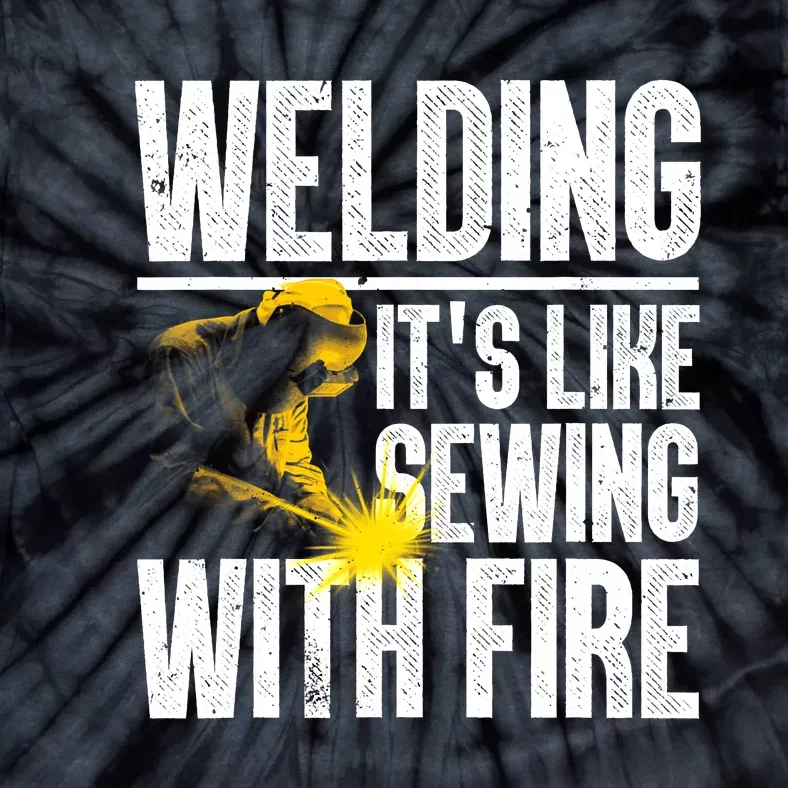 Best Welding Design Welder Welding Metal Weld Tie-Dye T-Shirt