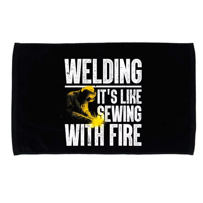 Best Welding Design Welder Welding Metal Weld Microfiber Hand Towel