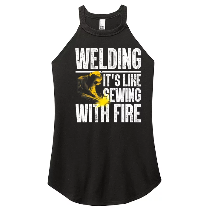 Best Welding Design Welder Welding Metal Weld Women’s Perfect Tri Rocker Tank