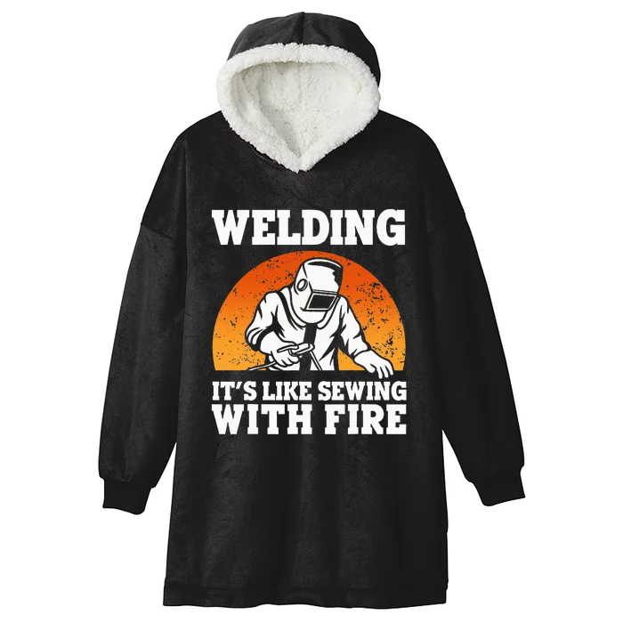 Best Welding Design For Wo Welder Welding Metal Weld Hooded Wearable Blanket