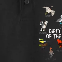 Bird Watching Dirty Birds Of The World Funny Birding Dry Zone Grid Performance Polo